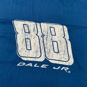 NASCAR Dale Jr Stadium Throw New 50"x60"Blanket Screen Print #88 Blue White